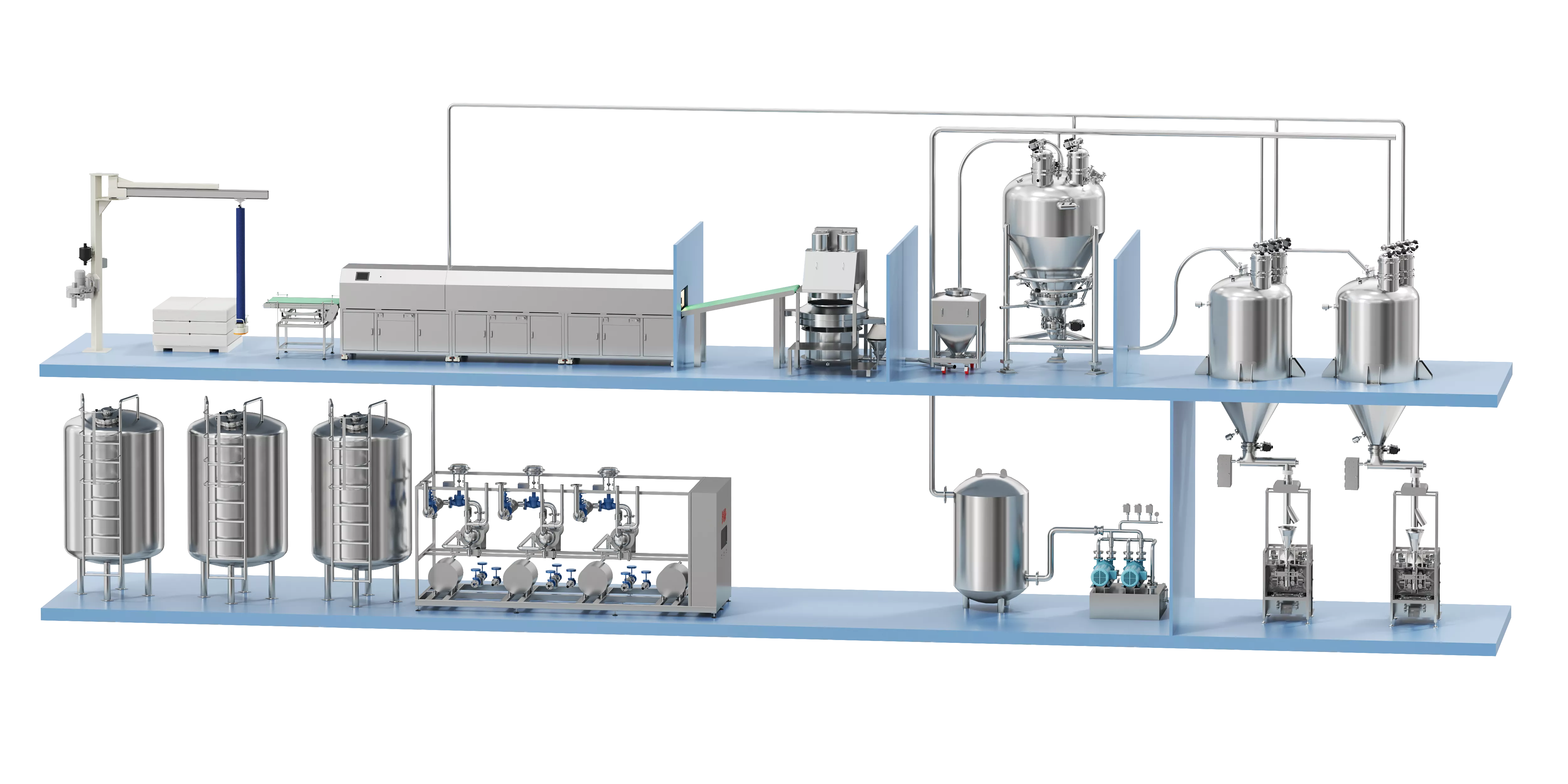 Medical Food (Dairy) Mixing Line