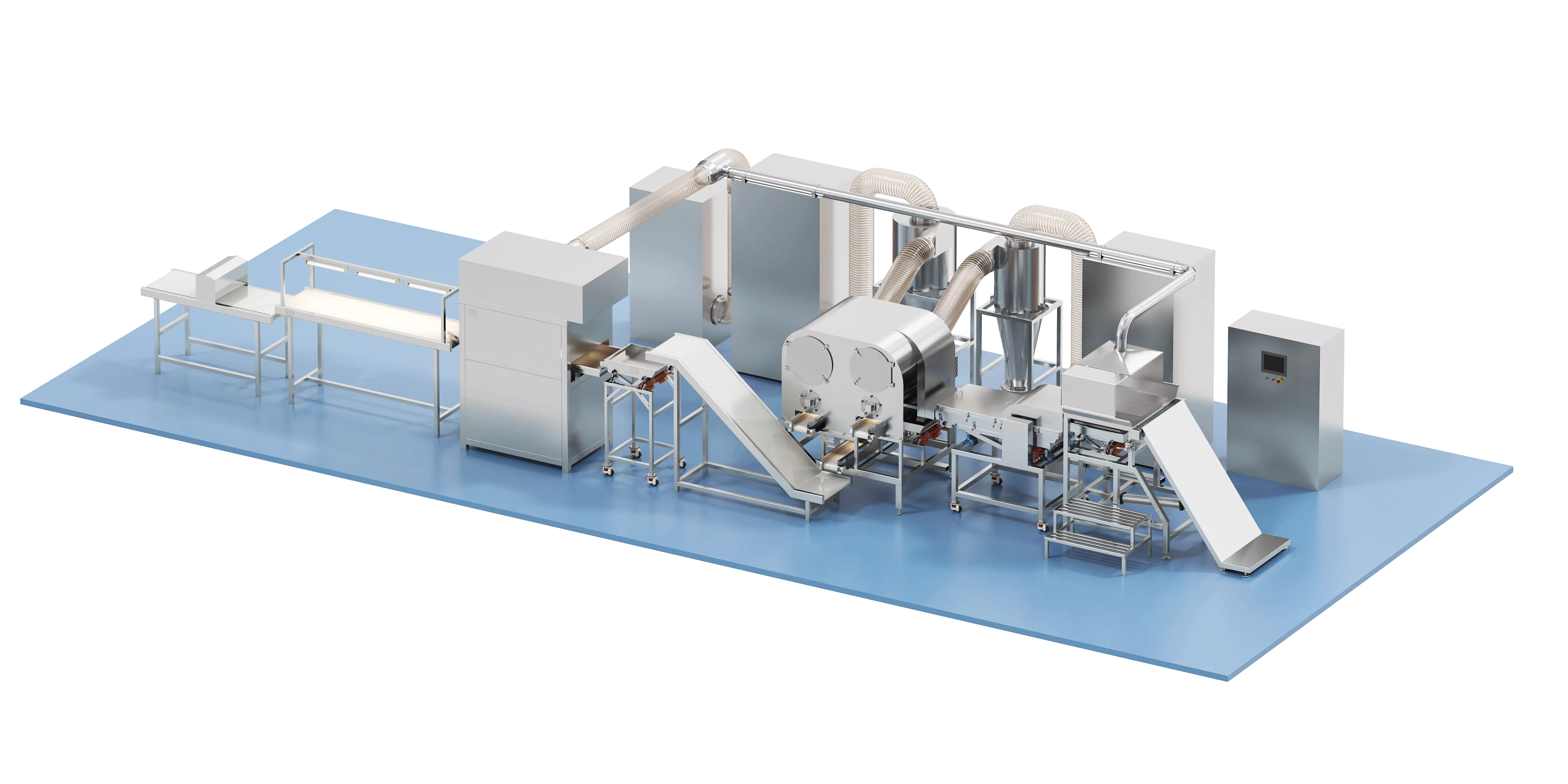 Intelligent Cleaning, Sorting and Grading Line
